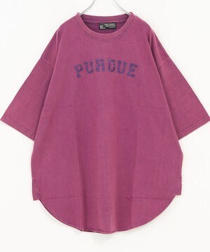 CUBE SUGAR 天竺 パウダー加工 チュニック Tシャツ