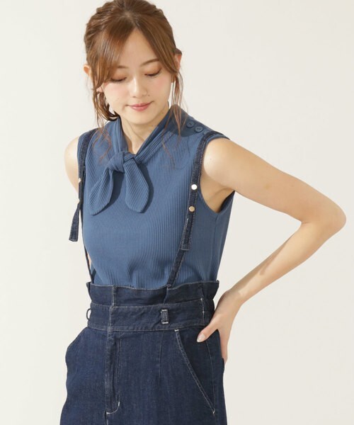 JILLSTUART ユースフルリブトップス