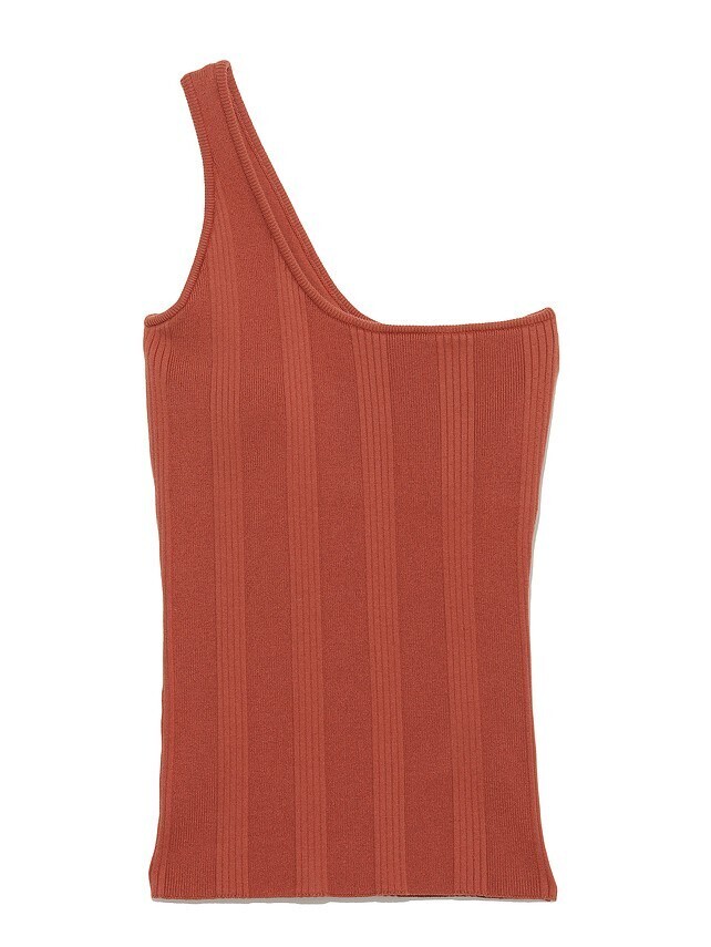 CASA FLINE organic cottonカップ付きワンショルニット