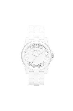 MARC JACOBS henry skelton white  41mm