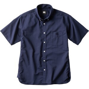 CANTERBURY ショートスリーブ ストレッチボタンダウンシャツ