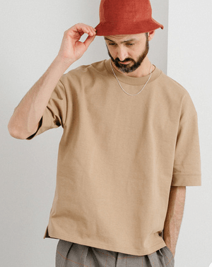 PUBLIC TOKYO 極 ヘビーウェイトオーバーサイズクルーネックTシャツ