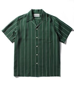WACKO MARIA OPEN COLLAR SHIRT