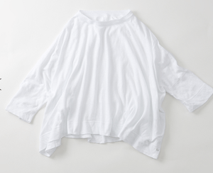 45R 超ガーゼの天竺ビッグTシャツ