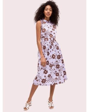 kate spade new york Flora Spade Midi Dress