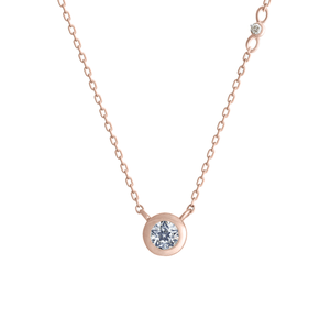 festaria bijou SOPHIA K18ピンクゴールド Wish upon a starダイヤモンド ペンダント
