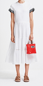 BORDERS at BALCONY BALLERINA TEE DRESS