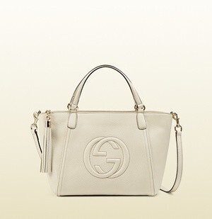 GUCCI SOHO レザー トップハンドルバッグ