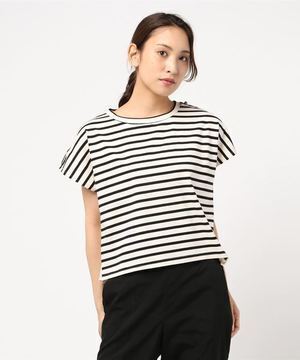 MEW’S REFINED CLOTHES 異素材使いカットトップス