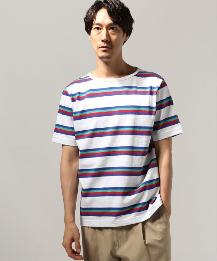 JOURNAL STANDARD MULTI BORDER Tシャツ