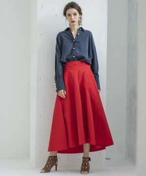 STYLEBAR TUCK TAIL FLARE SKIRT Skirts
