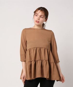 STYLEBLOCK ダブルージョーゼットティアードチュニック