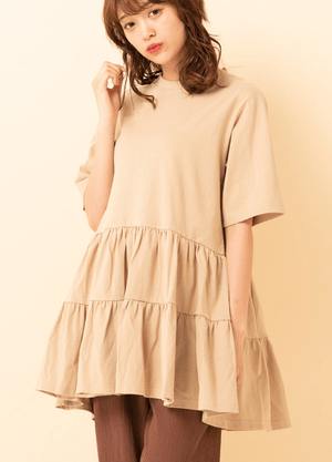 Emsexcite ティアードチュニックＴｅｅ