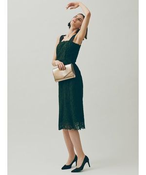 LagunaMoon LADYストラップレースDRESS