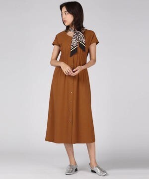 VICKY フロントボタンワンピース