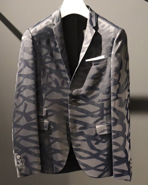 NEIL BARRETT Ribbon Jacquard Jacket