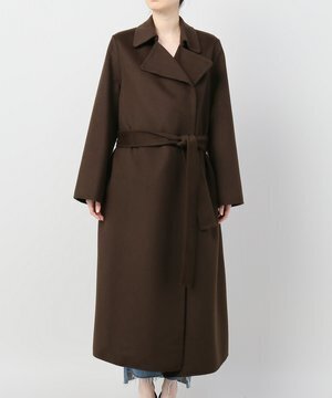 Deuxieme Classe ダークブラウンコート