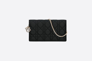 Christian Dior サテン “LADY DIOR” クラッチ