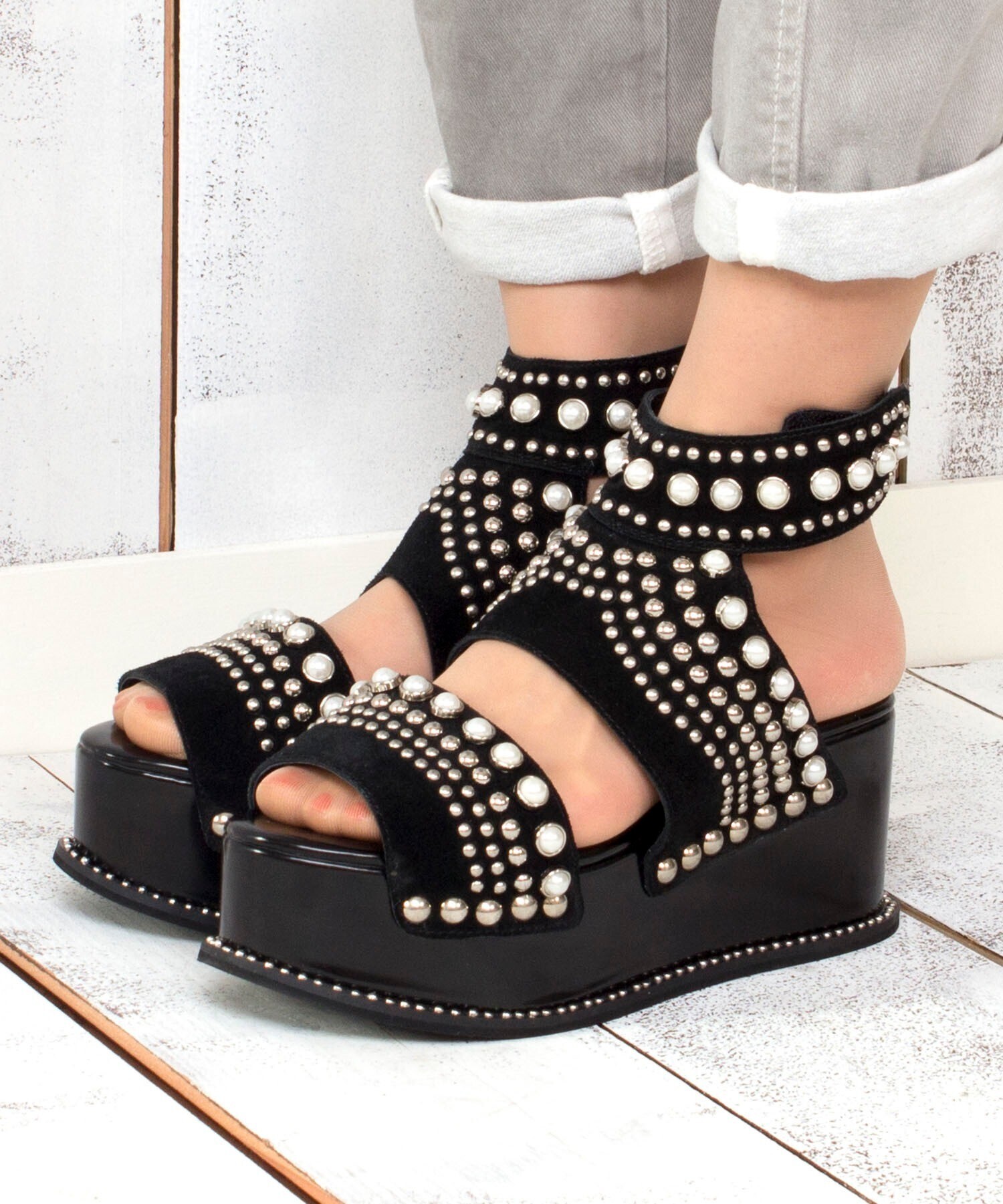 Jeffrey Campbell Pearl Ankle belt Sandals