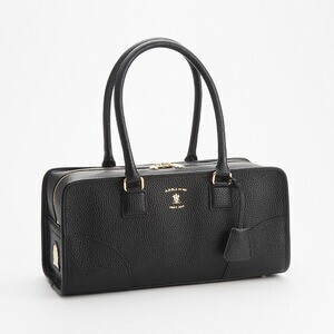 A.D.M.J. SHRINKLEATHER SQUARE BOSTONBAG 34cm