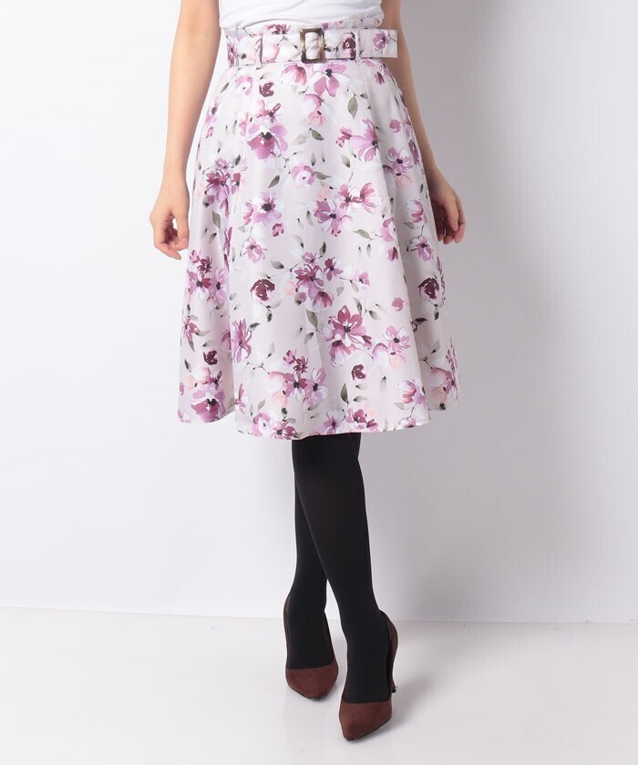 Apuweiser-riche ぼかしフラワースカート