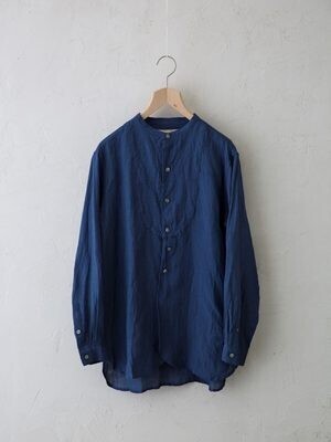 Vlas Blomme KL Heritage 60（ムラ染め） VBヨークシャツ