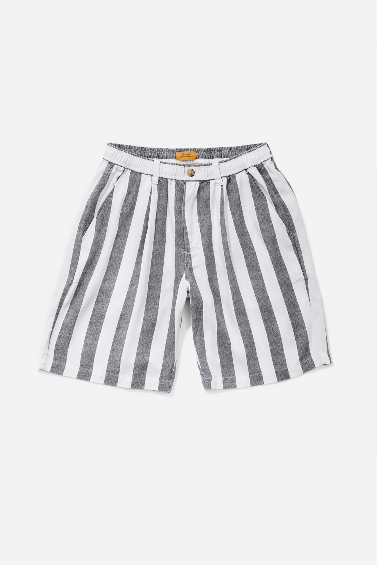 SATURDAYS NEW YORK CITY Stripe Short Black
