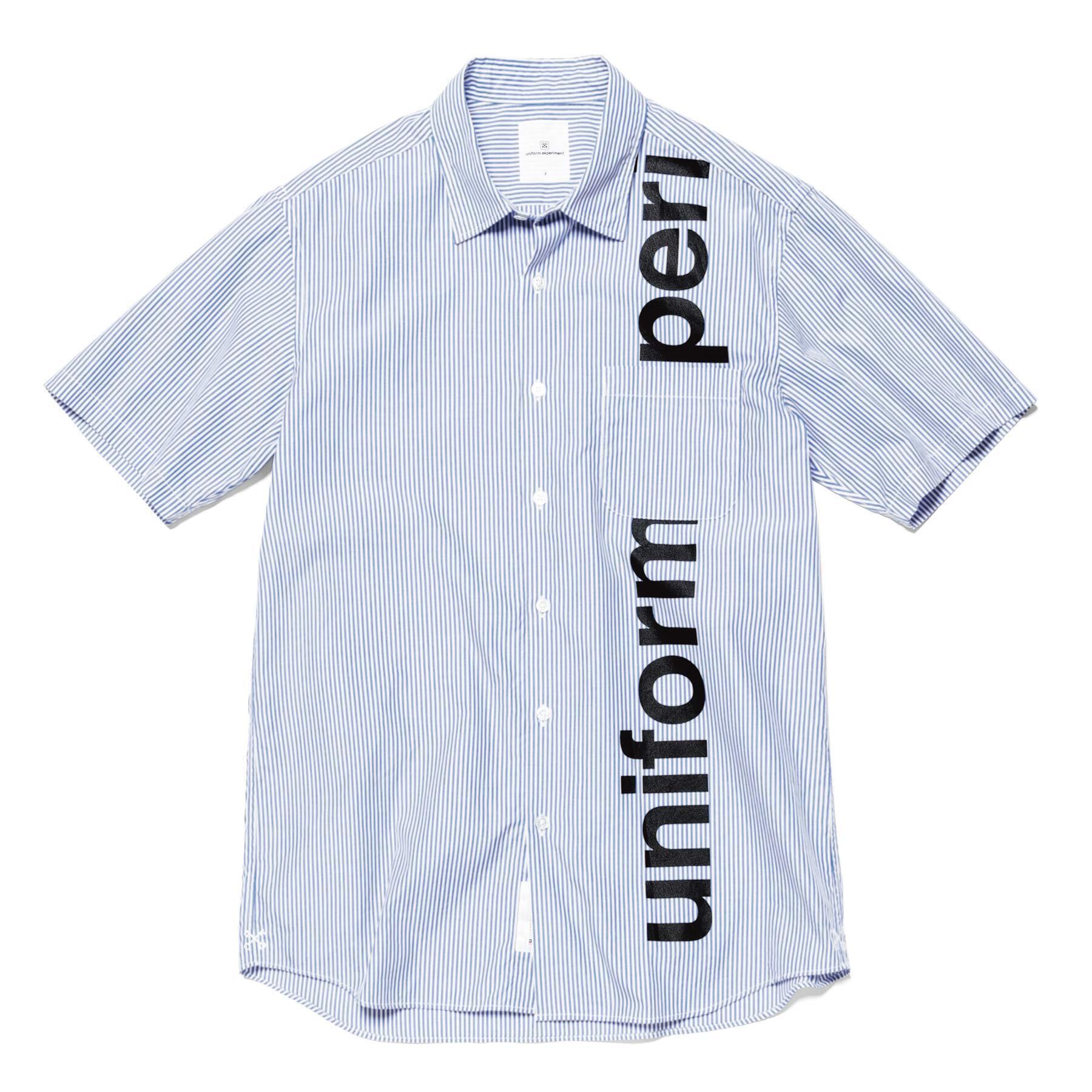 uniform experiment S/S GRAFFITI REGULAR COLLAR SHIRT
