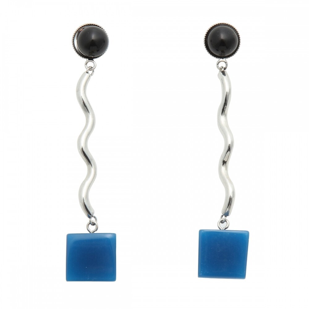 Bijou R.I Wavy Square Pierce