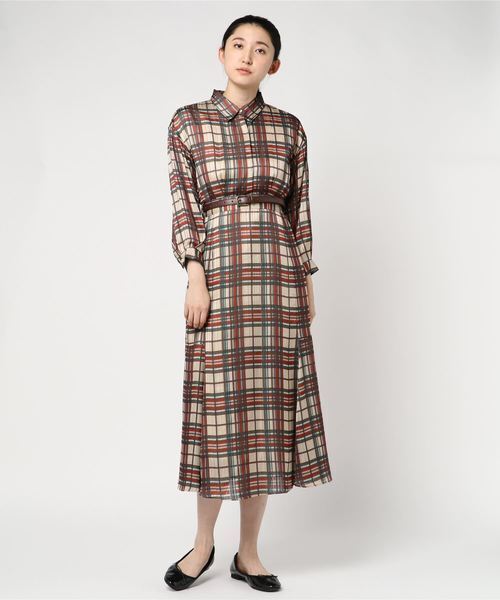 AMERI CHECK MERMAID DRESS