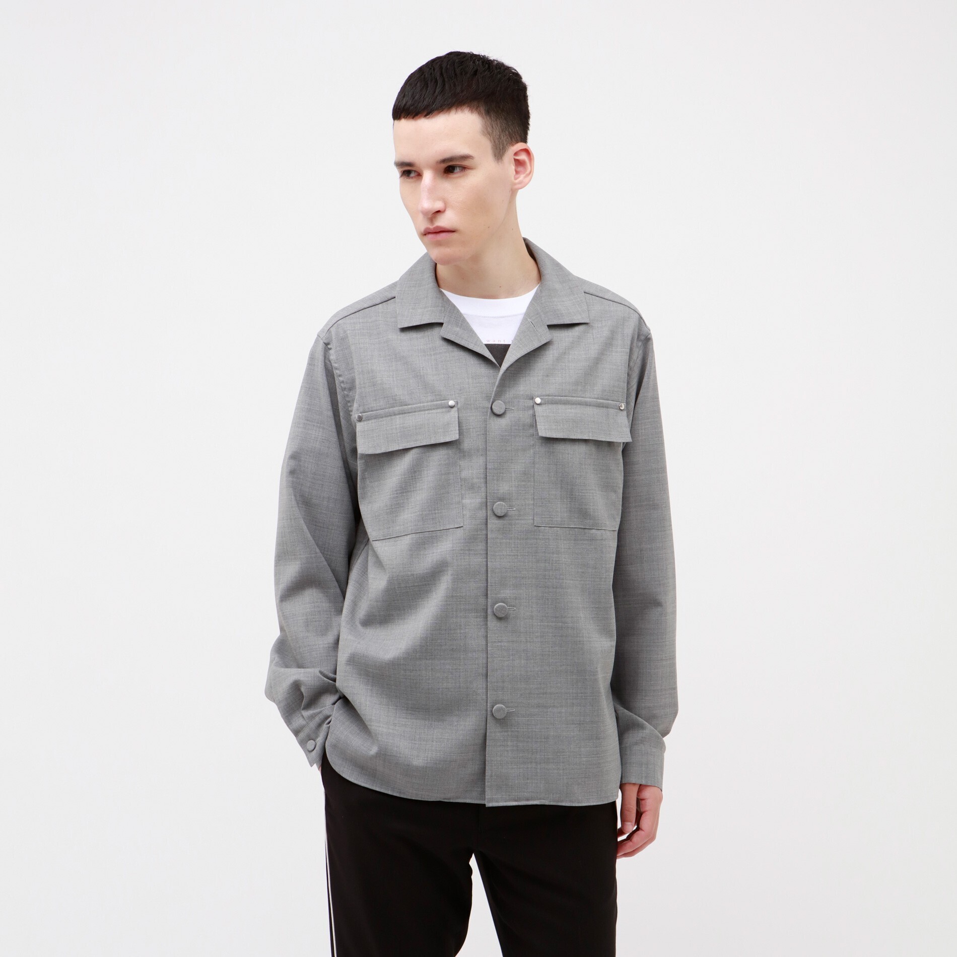 Education from Youngmachines WOOLY シャツ