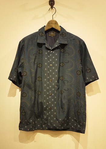 EGO TRIPPING PANEL PATTERN SHIRTS short
