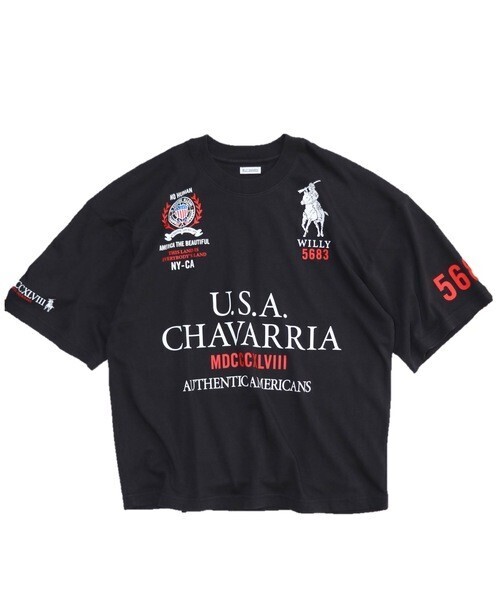 WILLY CHAVARRIA CANAL STREET RUFF NECK SS TEE