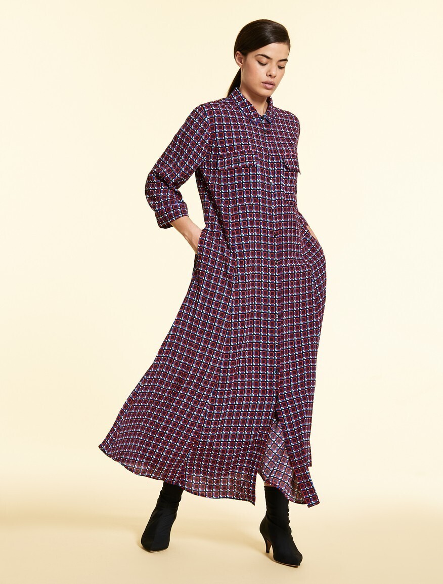 MARINA RINALDI Moroccan shirt dress