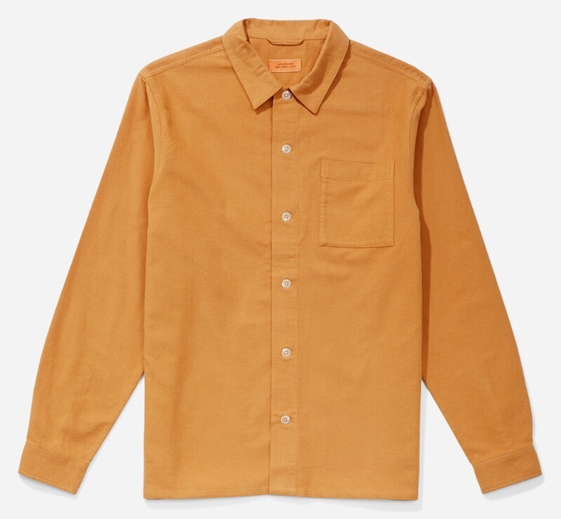 SATURDAYS NEW YORK CITY Alessandro Flannel Long Sleeve Shirt