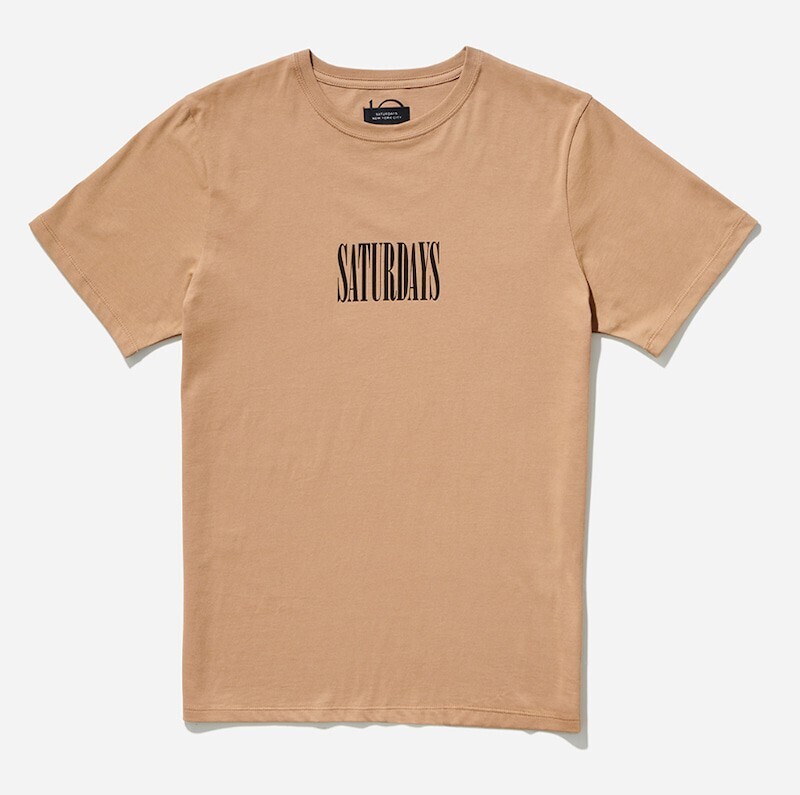 SATURDAYS NEW YORK CITY Middle Condensed T-Shirt