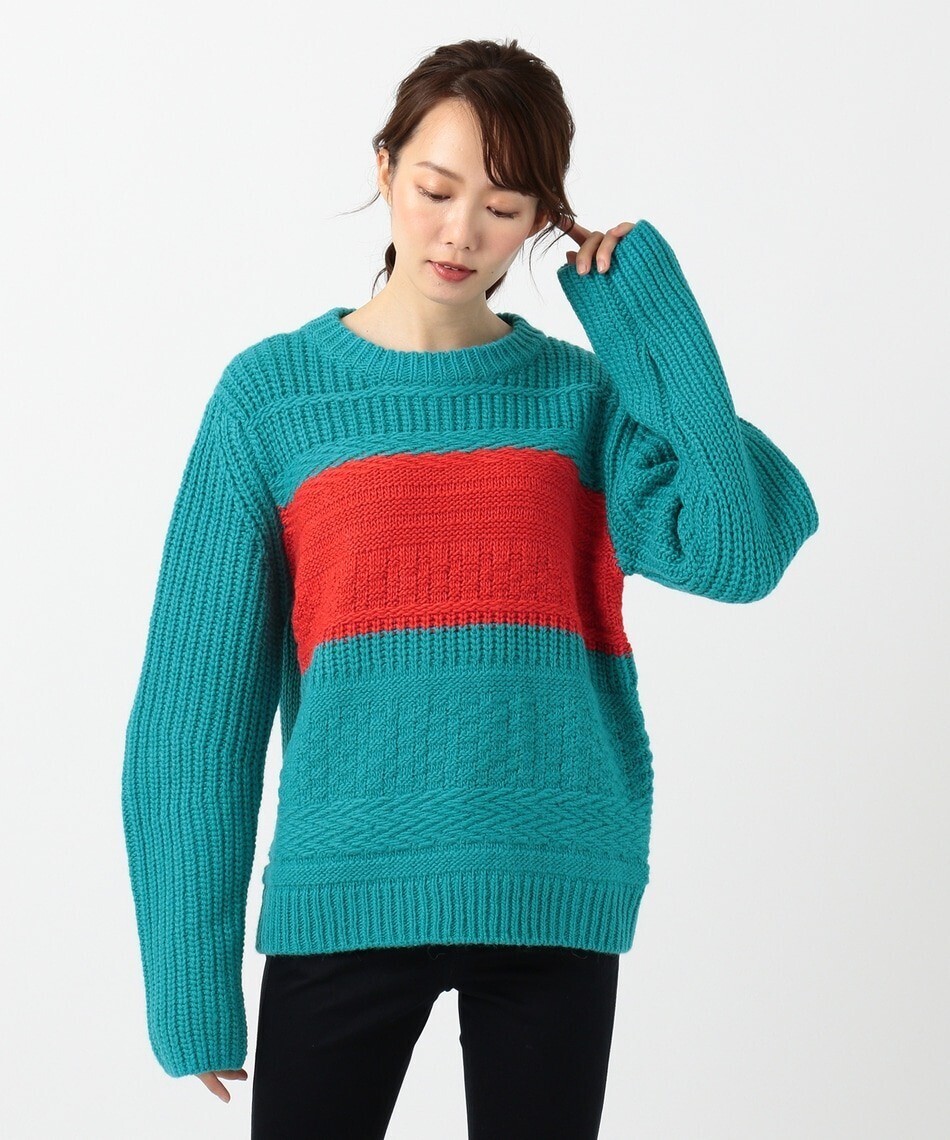 Paul Smith チャンキーテクスチャードストライプ ニット