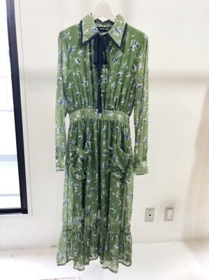 sister jane Budding Ruffle Midi Dress