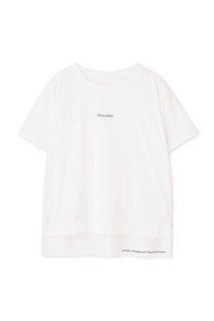 HUMAN WOMAN クルーネックロゴロングＴシャツ