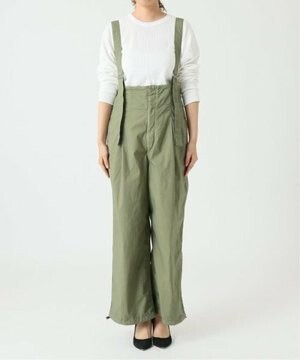 FRAMeWORK 製品染めサロペット