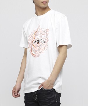 VANQUISH DRAGON×LOGO クルーネックTシャツ