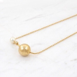 Grosse Glace Rhythm ショートネックレス ゴールド