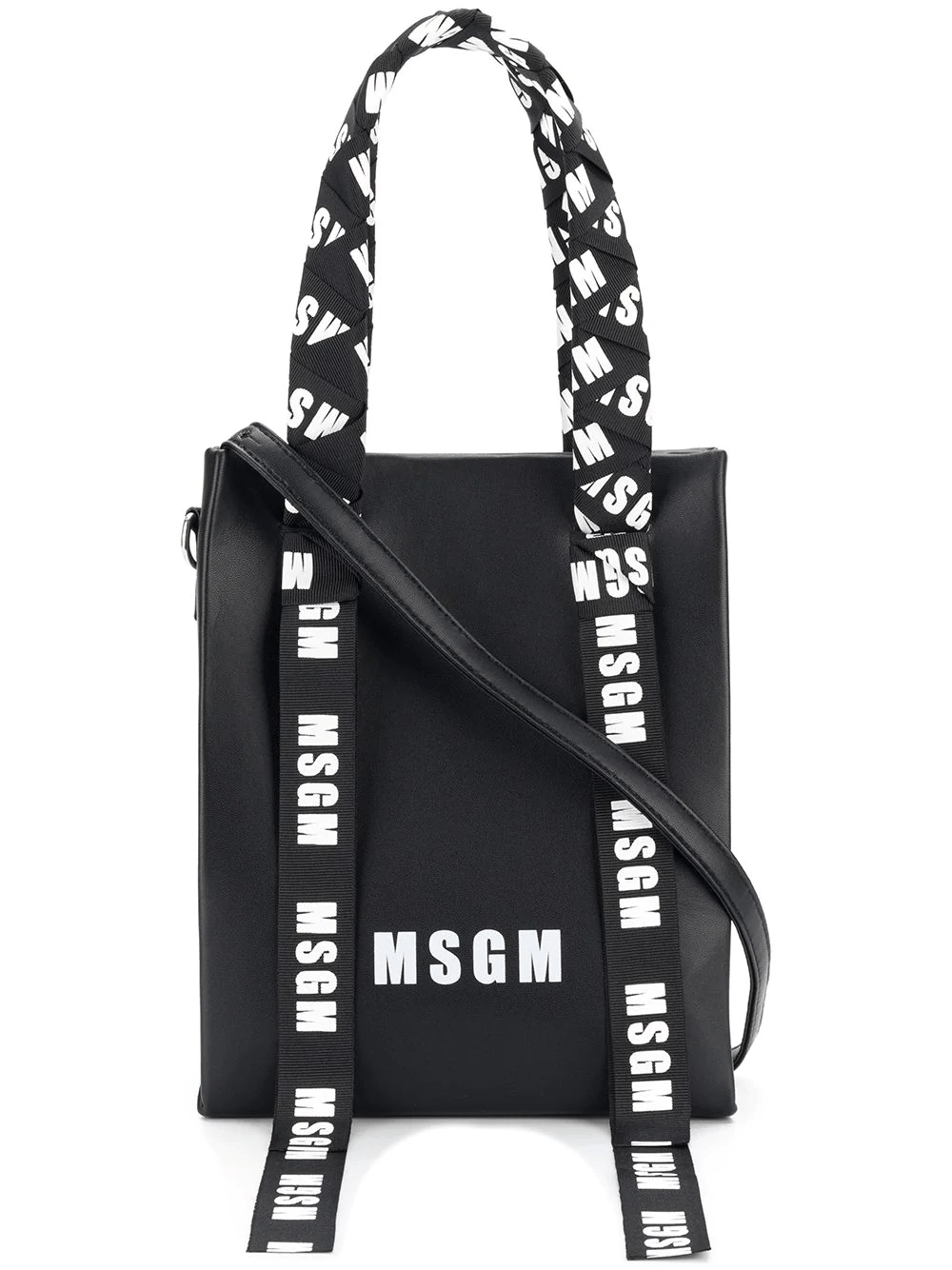 MSGM ロゴトリム トートバッグ