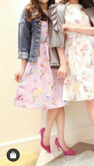 Chesty Bird Flower Bouquet Onepiece