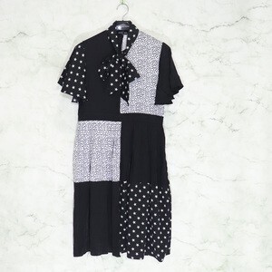 sister jane si Mixed print Pleated Midi Dress