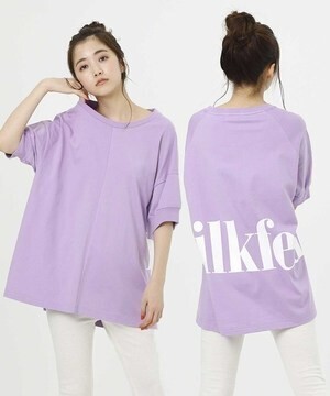 MILKFED. BACK BIG LOGO TOP