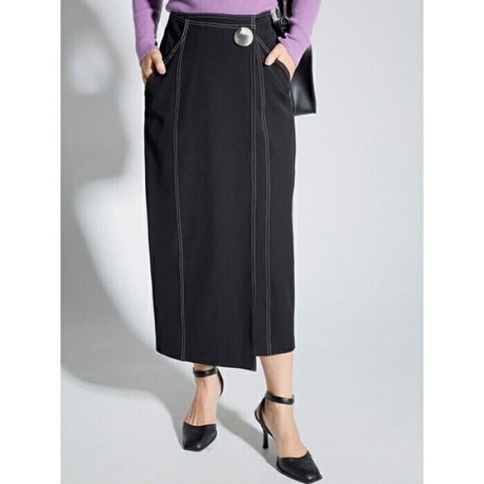 LADYMADE ステッチIラインスカート