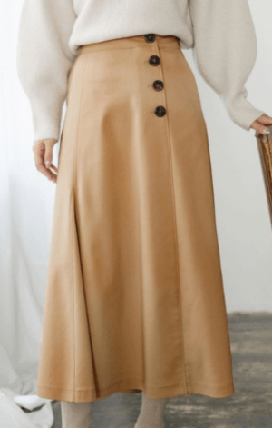 LADYMADE アシメフレアスカート