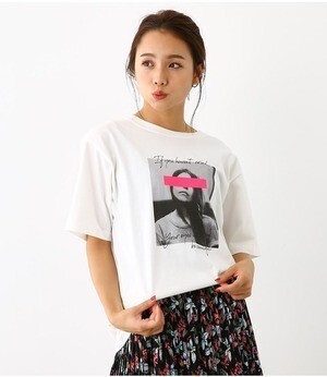 RODEO CROWNS WIDE BOWL レディース リフレクター フォト Tシャツ