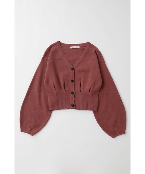 moussy WAIST TUCK V/N CARDIGAN